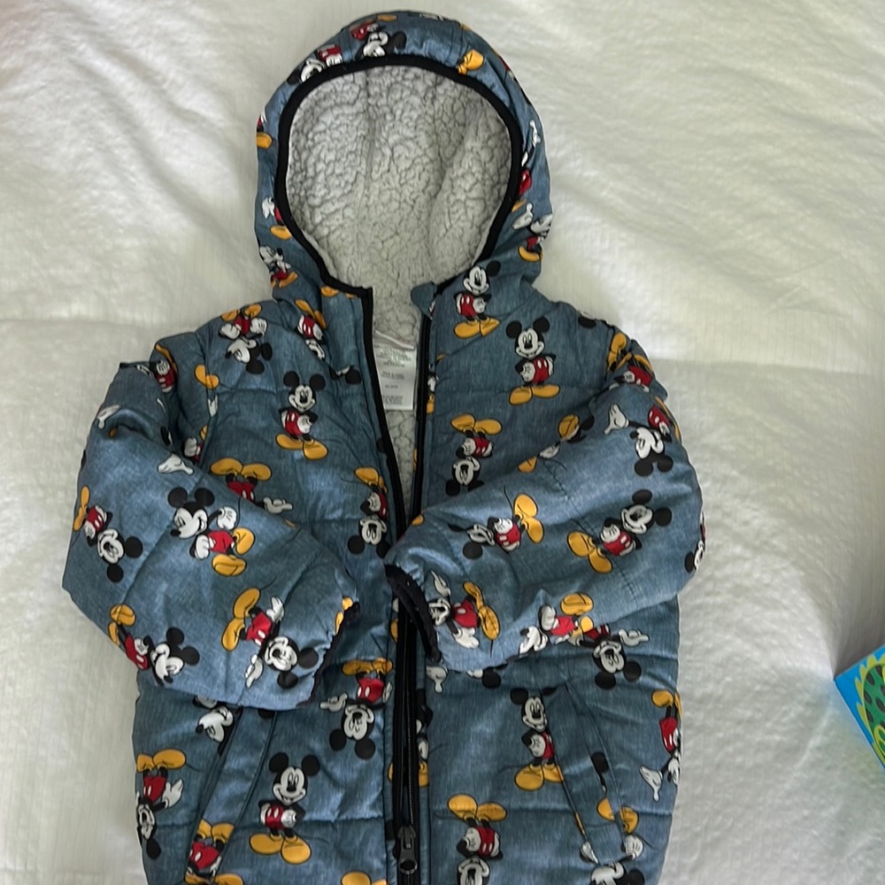 Disney puffer jacket